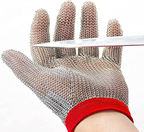 Dowellife Cut Resistant Chainmail Glove (Medium)