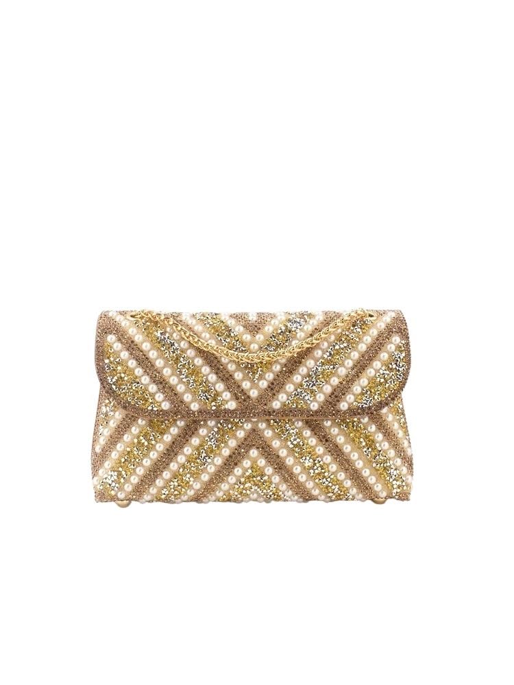 Diamentowa torebka bankietowa z perłami w połączeniu z torbą do sukni wieczorowej Cheongsam, torba crossbody, torba łańcuszkowa, diament
