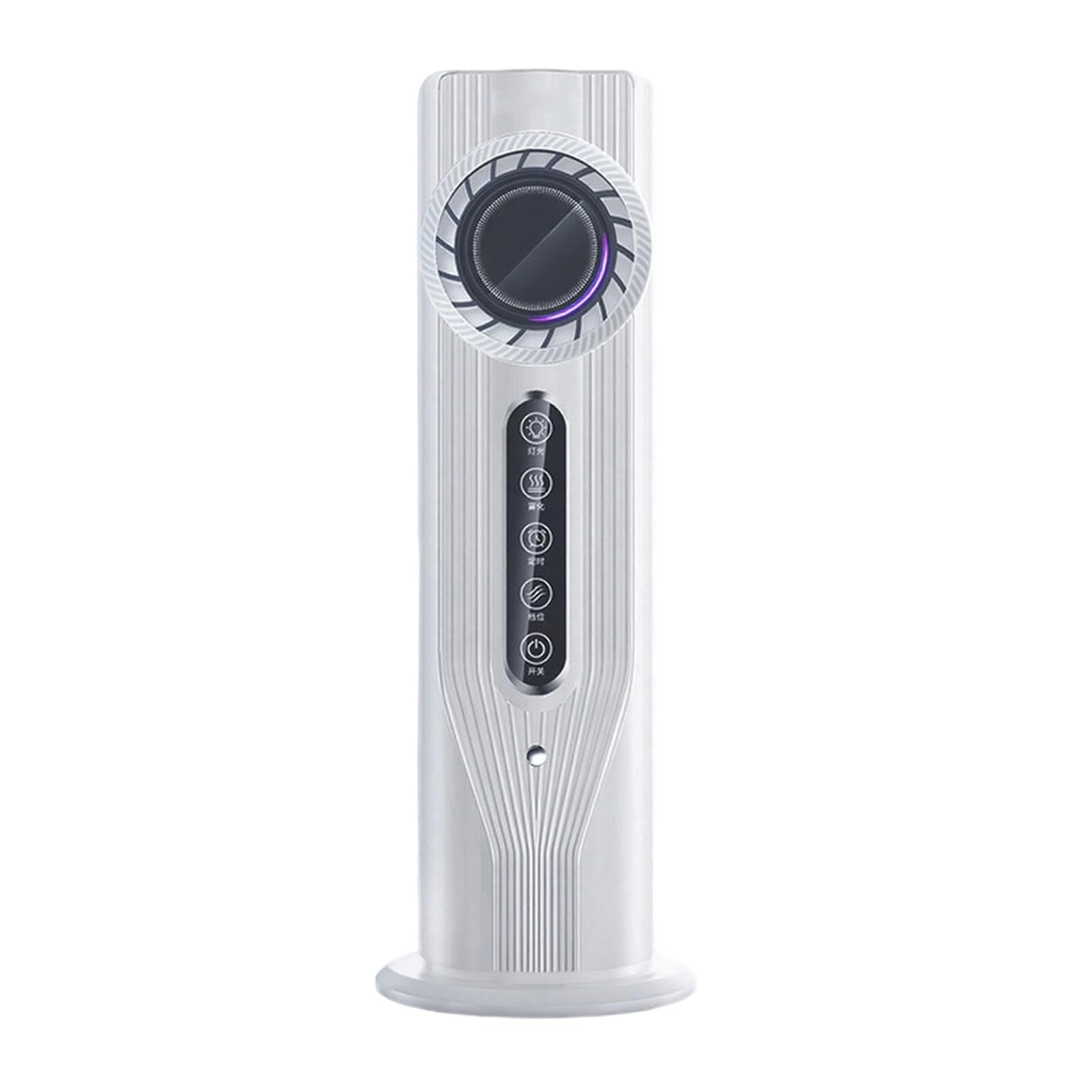 sugerou Portable Air Conditioner Fan, 3-in-1 Evaporative Cooler with Water Mister, 6 Speeds Desktop Personal Cooling Device, 6H Timer USB Powered Small Mini Misting Machine White 1