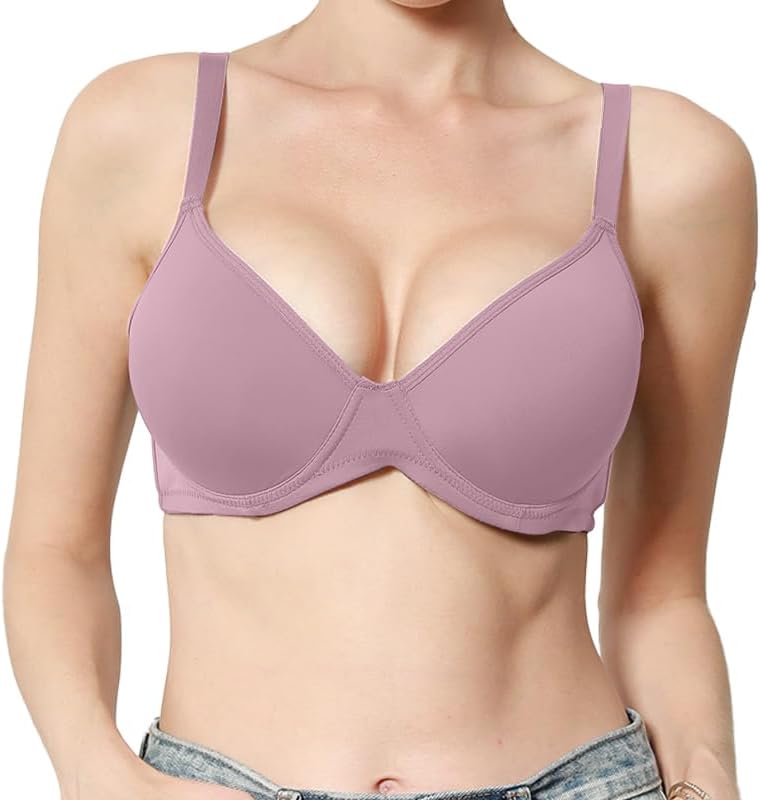 3PC Bras for Women Push up T-Shirt Bra Pack Everyday - Image 6