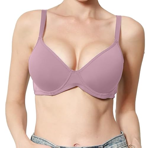 YOWOMO 6pcs Pack Women Everyday Bras Push Up Underwear Support Comfortable Bralette Lounge Lingerie Breathable - Image 5