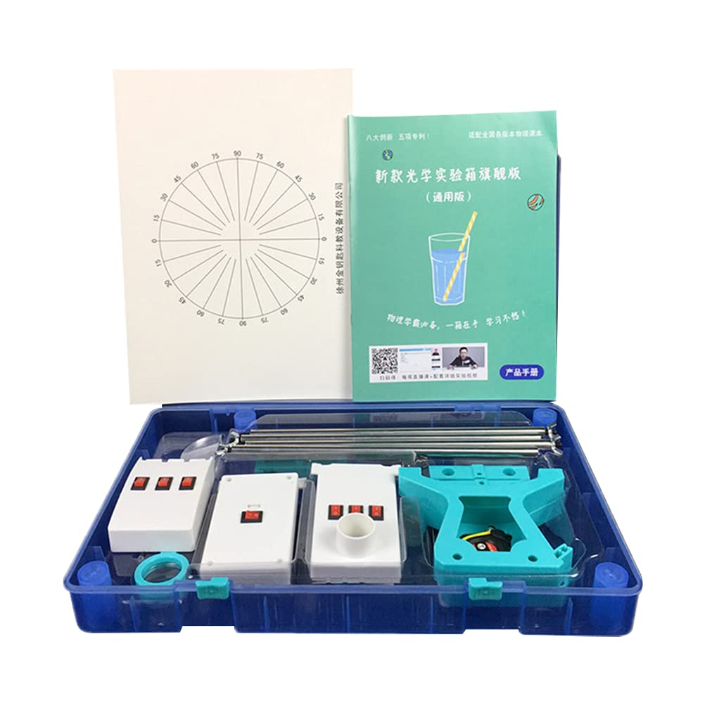 Levemolo Kit Expériences Optiques Complet pour Collège Matériel de Physique Sécurisé et pour Apprentissage Scientifique