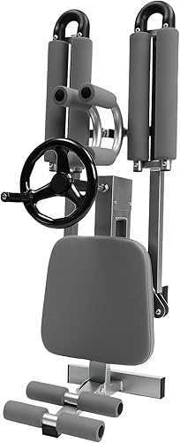 Miniatura 8 de Estirador de piernas  Máquina dividida resistente de 330 libras para estiramiento de piernas  Equipo de estiramiento de flexibilidad profesional de