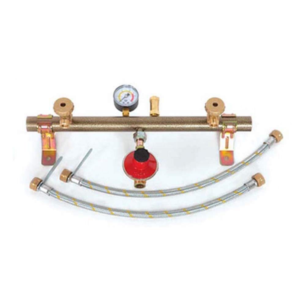 Kit centralina per gas 2 vie regolabili 3 kg/h