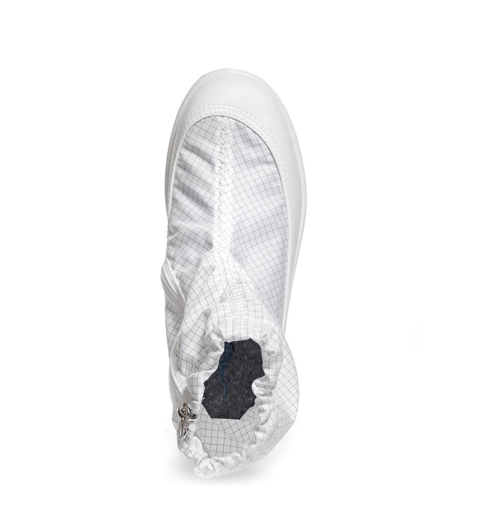 Abeba 3620 REINRAUM ESD Stiefel, OB, A, E, SRA, Weiß, Größe 44