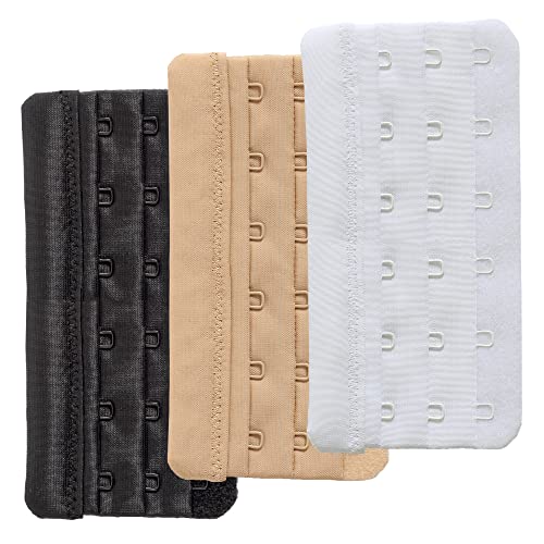 Image of SAMGU Women's Bra Extenders 2 Hook /3 Hook /4 Hook /5 Hook /6 Hook Soft Stretchy