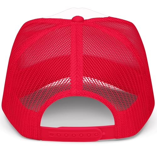 Image of Bad Day to Be a Hot Dog 4th of July Classic 5 Panel Mesh Snap Back Trucker Hat