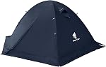 GEERTOP 2 Personne 4 Tente de camping ultra-léger imperméable pour 2 Homme Double couche Tous les temps Installation facile Tentes pour la survie en plein air, Randonnée, Sac à dos Voyage, Alpinisme