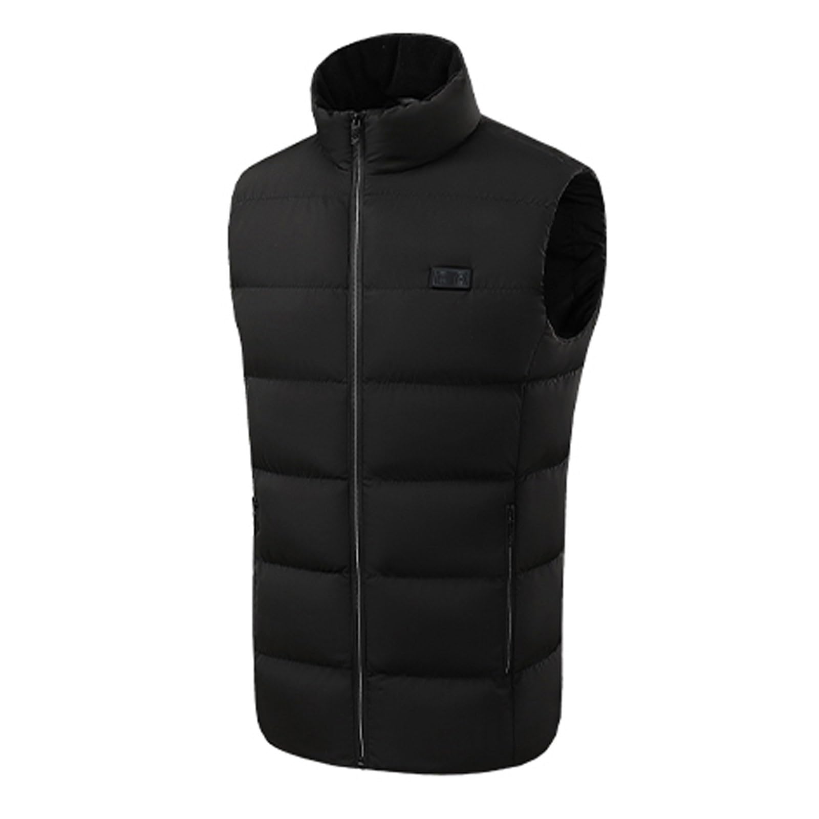 Chaleco calefactable unisex con 26 almohadillas calefactoras de fibra de carbono y 3 niveles de temperatura. Chaqueta calefactable de invierno para motociclismo, pesca, esquí y actividades a