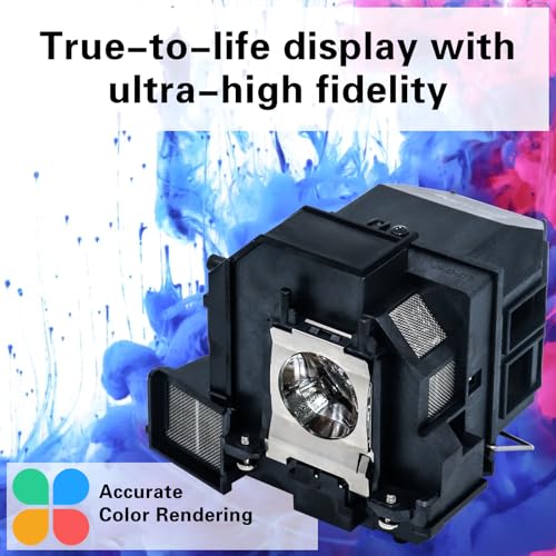 Image of V13H010L92 Replacement Projector Lamp Bulb for Epson ELPLP92 EB-1440Ui EB-1440UT EB-1460Ui EB-1460UT EB-696Ui EB-696UT BrightLink Pro 1450Ui BrightLink Pro 1460Ui EB-14X EB69X with Housing