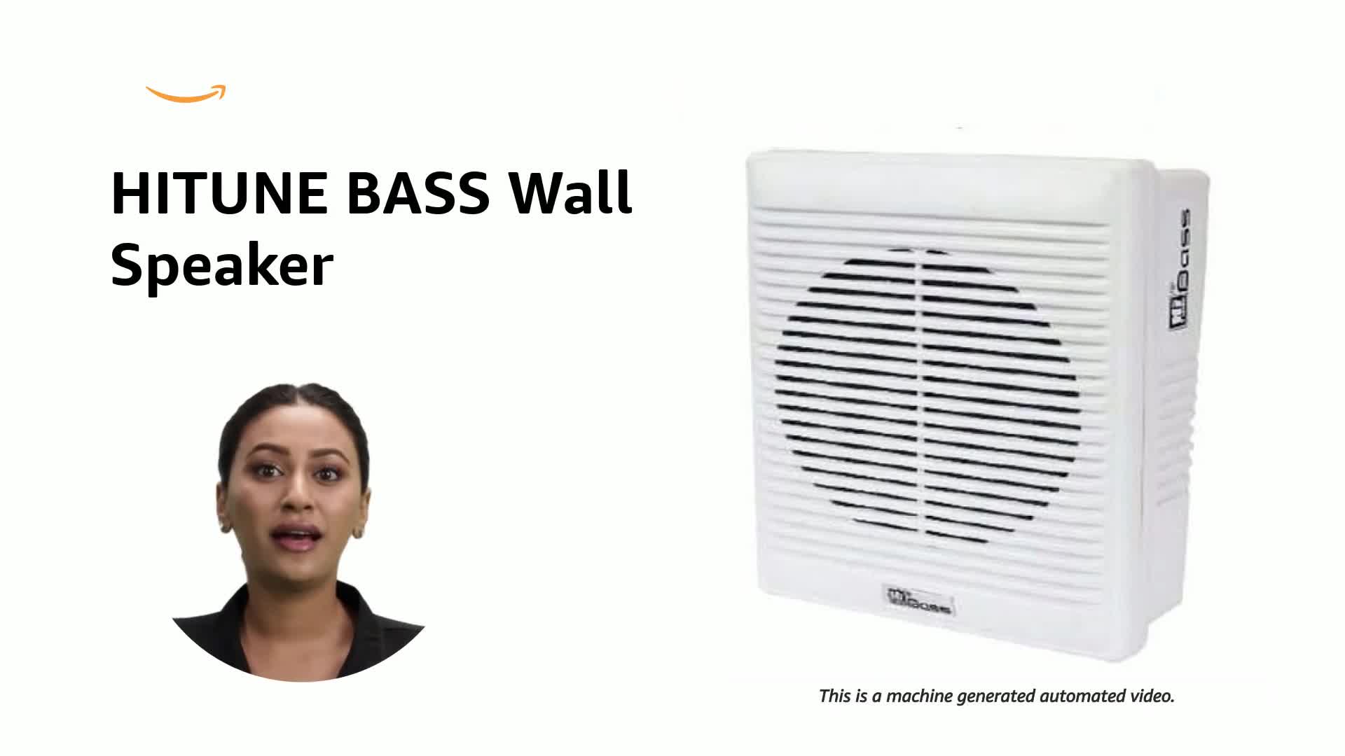 HITUNE BASS Pa Wall & Ceiling Speaker WSX-551T,White Price: Buy