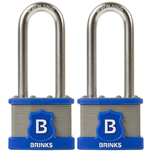 BRINKS 44mm XT Series Steel Padlock 2-Pack