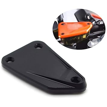 NBX- CNC Front Brake Fluid Reservior Cover Cap Black Compatible With KTM 790 DUKE/ADVENTURE