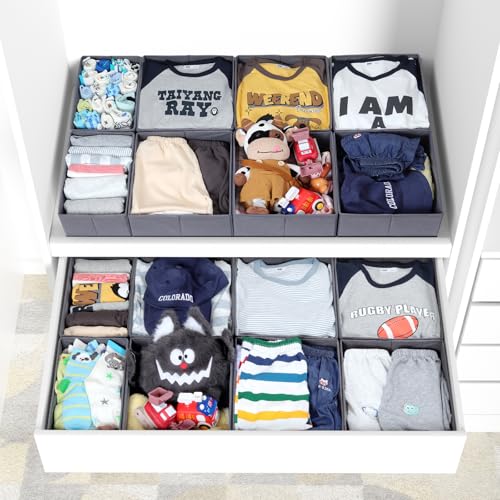 LAJIAKE Schubladen-Organizer-Set – 16-teilig für PAX Kleiderschrank