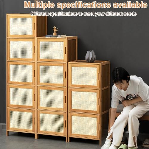 Meuble à chaussures pour entrée à 6 niveaux - Étagère de rangement compacte - 4