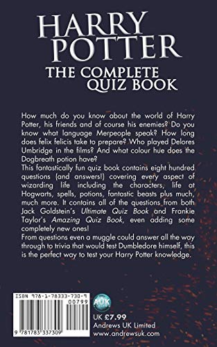 Harry Potter - The Complete Quiz Book