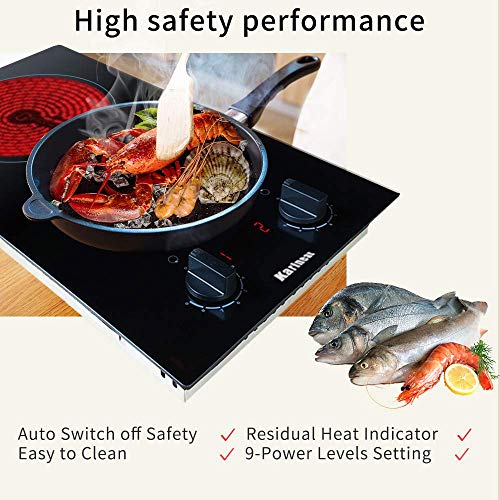 Electric Cooktop, Builtin Ceramic Cooktop Hard Wired, 220240V