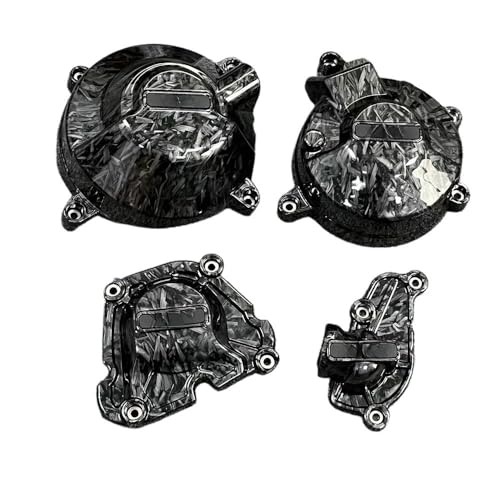 Protecteur stator moteur MT-09 et Tracer 2021-2024 couvercle de protection noir carbone