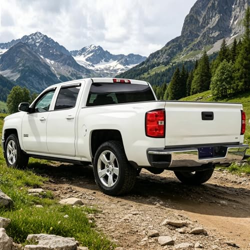 Rain Guards Window Visors for 2014-2018 Chevrolet Silverado/GMC Sierra 1500 by Tonyvilly - Used condition - Image 7