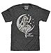 Miller High Life "Girl On Moon" White Print | Soft Touch Tee-large