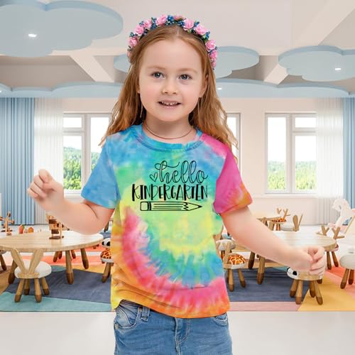 Image of Kindergarten Shirt Boys Girls: First Day of Kindergarten Shirt Kids Back to School Shirts School Gift Tee