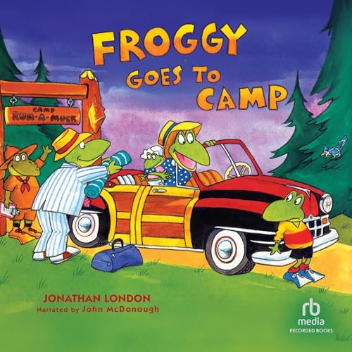 Page de couverture de Froggy Goes to Camp