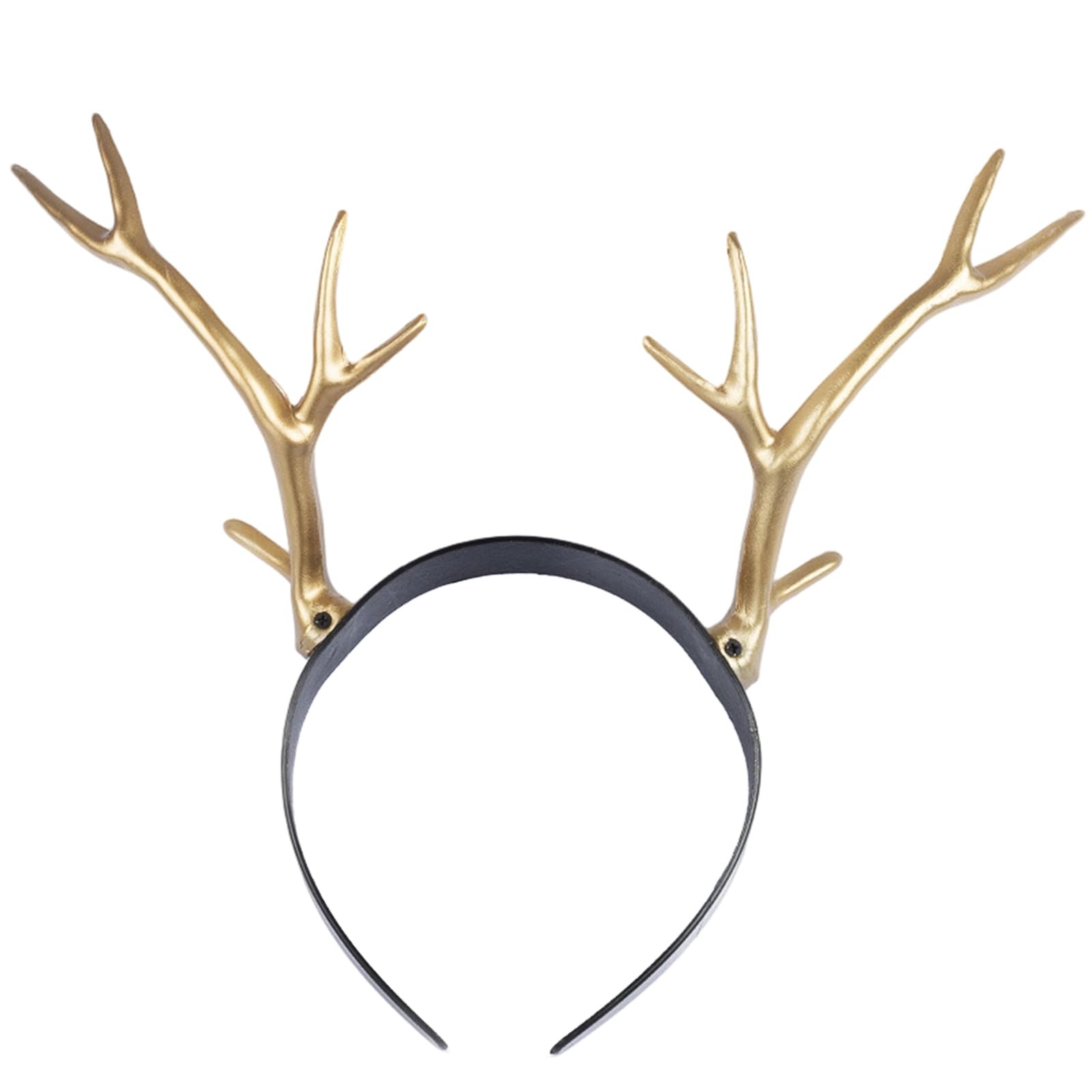 MICFENY Reindeer Antlers Headpiece Comfortable Adults Holiday Celebrations Cosplay Themed Birthday Party