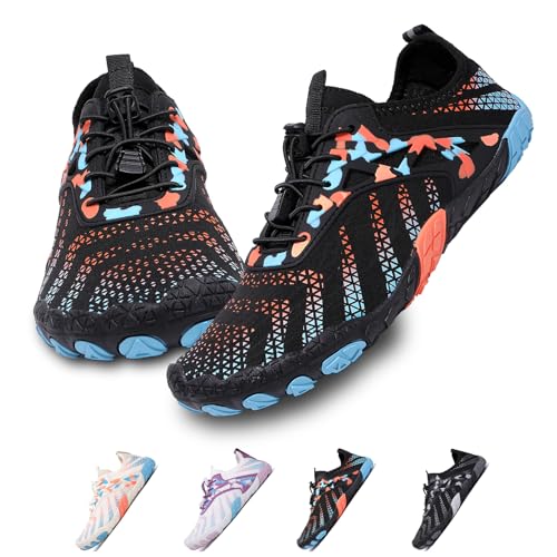 Image of Hike Barefoot Shoes Women Men Pro Water Footwear Wide Toe Box Non-Slip Unisex Athletic Outdoor Running Shoes