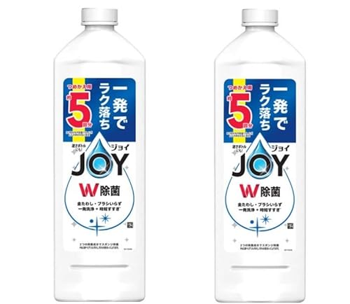 【まとめ買い】 ジョイ W除菌 食器用洗剤 さわやか微香 (詰替670ml×2)