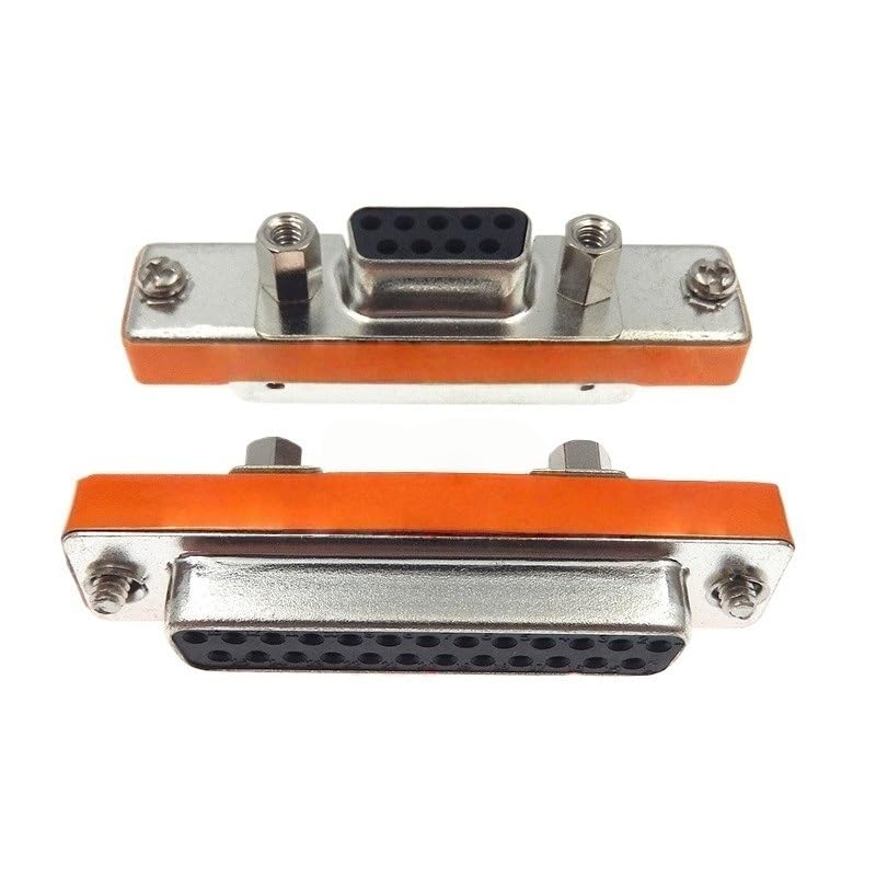 Image of 1PCS DB25 Male Female Adapter Connector D25 DB9 Serial Port Adaptor 9 /25P RS232 Convert(9 Female to 25 Male)