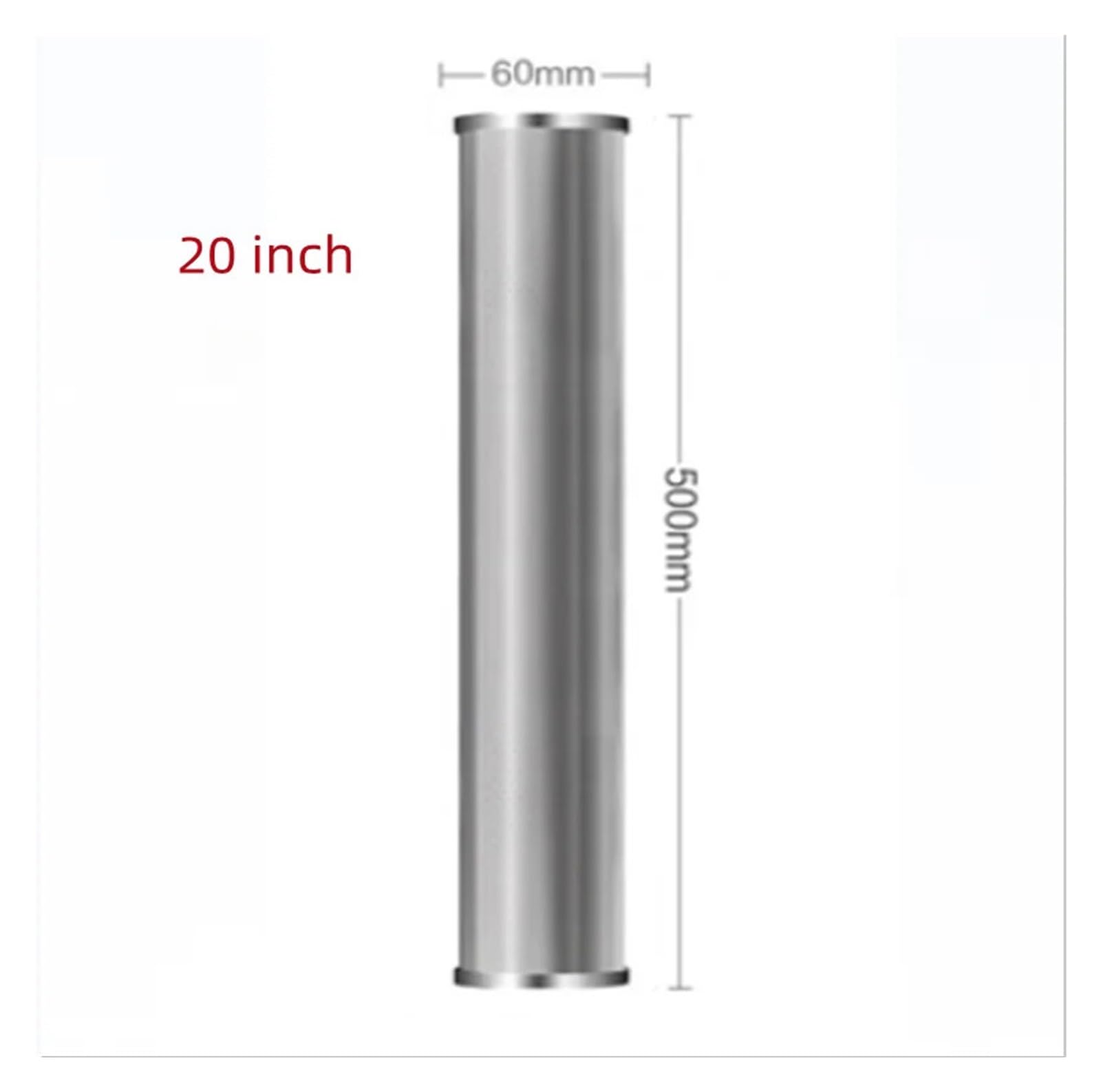 Prefiltro Doméstico De 10 Pulgadas, Filtro De Grasa Grande De Acero Inoxidable 304, Filtro Industrial Resistente A Altas Temperaturas, Retrolavado, Filtro De 20 Nch(20 inch 20um)