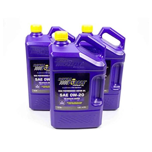 Royal Purple 53020 0w20 Multi-Grade SAE Oil Bottles, 15 Quart, 1 Pack
