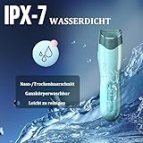 Vakuum Haarschneidemaschine für Kinder und Männer, Elektrisches haarschneider mit Doppelter Motorleistung, Kabelloser Profi Haartrimmer mit Hautfreundlicher Klinge, IPX7 Wasserdicht, Wiederaufladbar
