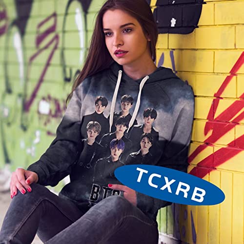 Men Women 3D Casual Pullover Hooded Sweatshirt, Accompany You On Fashion Travel(A-L) #TOP21