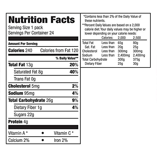 M&M's Peanut Butter Chocolate Candy, Singles Size, 1.63-Ounce 24-Count Box #TOP4