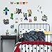 RoomMates RMK5366SCS Minecraft Characters Peel and Stick Wall Decals