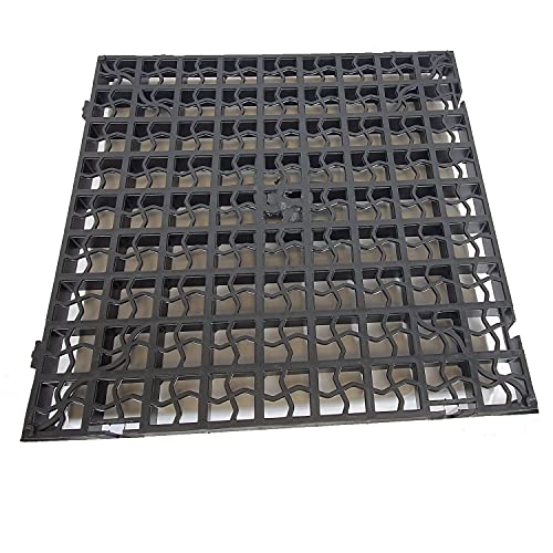 20 x Black Plastic Paving Driveway Grid Turf Grass Lawn Path Gravel Protector Drainage Mat (5 Square Meter) - Image 6