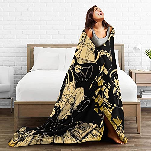 Flannel Blanket Ultra-Soft Comfortable Throw Blanket For Bed Sofa All Season 50 X 60 Inch #TOP4