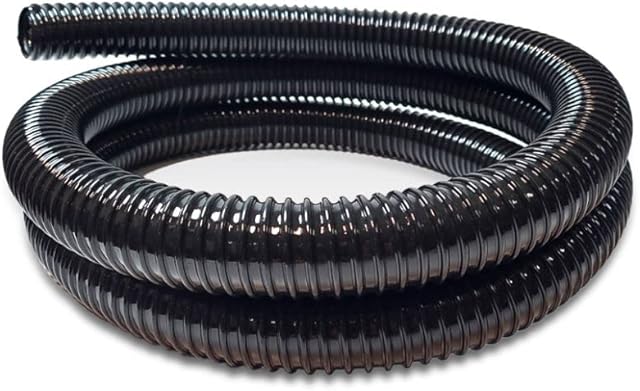Swell Anti Kink Corrugated Flexible Pond Hose Pipe for Pond Pumps and Filters (12mm Internal Diameter, 5 Metre Length)