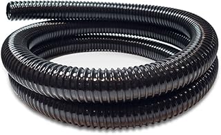 Swell Anti Kink Corrugated Flexible Pond Hose Pipe for Pond Pumps and Filters (25mm Internal Diameter, 5 Metre Length)