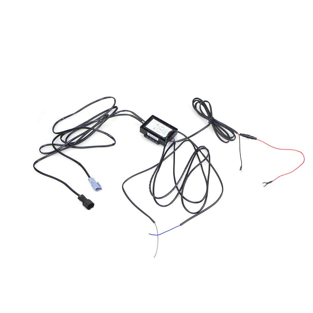 Super Bright White LED Daytime Running Light DRL for CR-V 2012-2014 Replacement Front Bumper Fog Lamp Assembly 12 LED Beads-Type Model A 1 Pair(Front L/R)