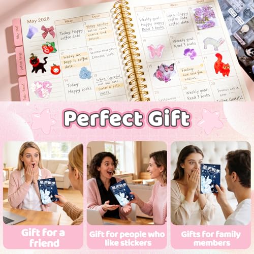 Image of 990Pcs Cute Scrapbook Stickers Travel Y2k Japanese Sticker Book for Adult Kawaii Korean Stickers for Journaling Laser Aesthetic Sticker Glitter Toploader Decor for DIY Card Art Craft 30 Page Starburst