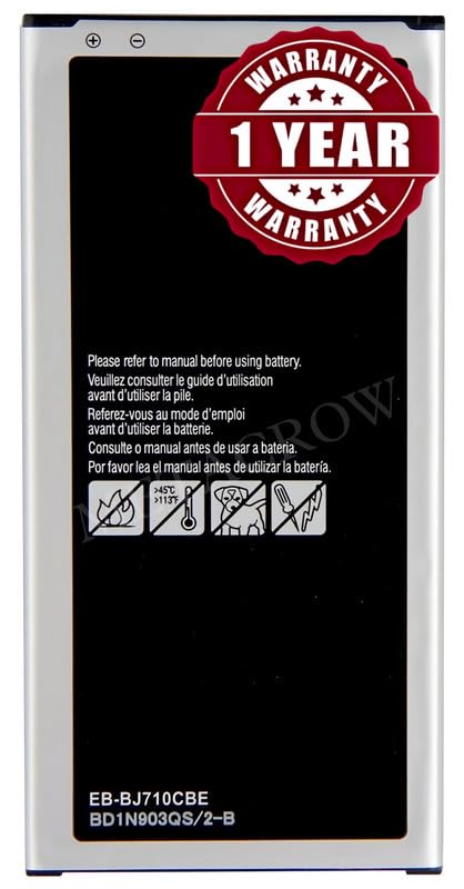 Image of Original EB-BJ710CBN Battery Compatible with Samsung Galaxy On8 (SM-J710FN) - (3300mAh) - 1 Year Warranty BC46