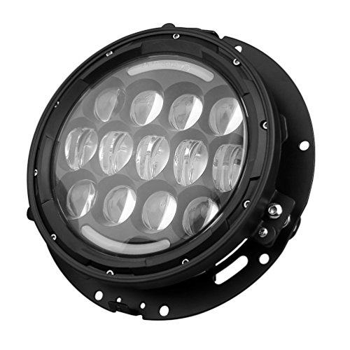 Sunpie Black 7 Inch Round Headlight Ring Mounting Bracket Compatible With H_Arley Motorcycles #TOP7