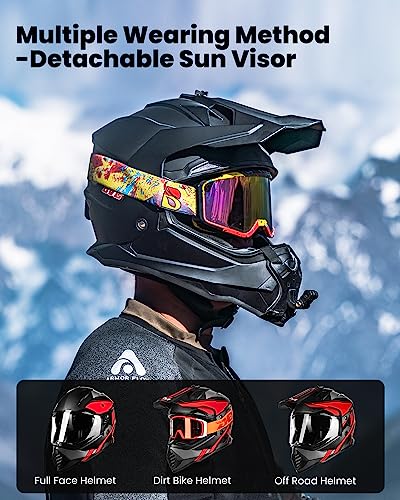 ILM Dual Sport Adventure Helmet