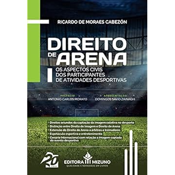 Capa do livro Direito de Arena - os Aspectos Civis dos Participantes de Atividades Desportivas