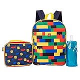 LEGO Batman Backpack Combo Set - Lego Boys' 4 Piece Backpack Set - Backpack & Lunch Kit