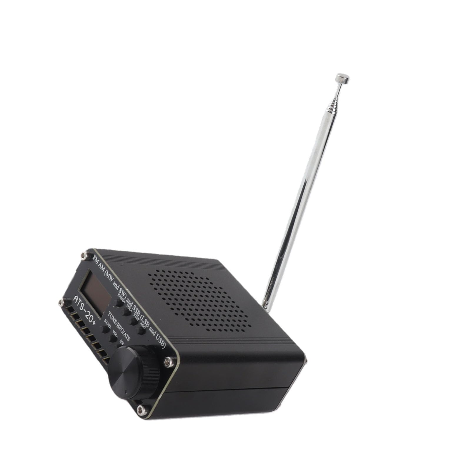 Récepteur Radio Pleine Bande ATS-20+ Si4732, Récepteur Numérique FM AM (MW et SW) SSB (LSB et USB), Bande Mondiale, Récepteur Radio Portable à Ondes Courtes avec Antenne