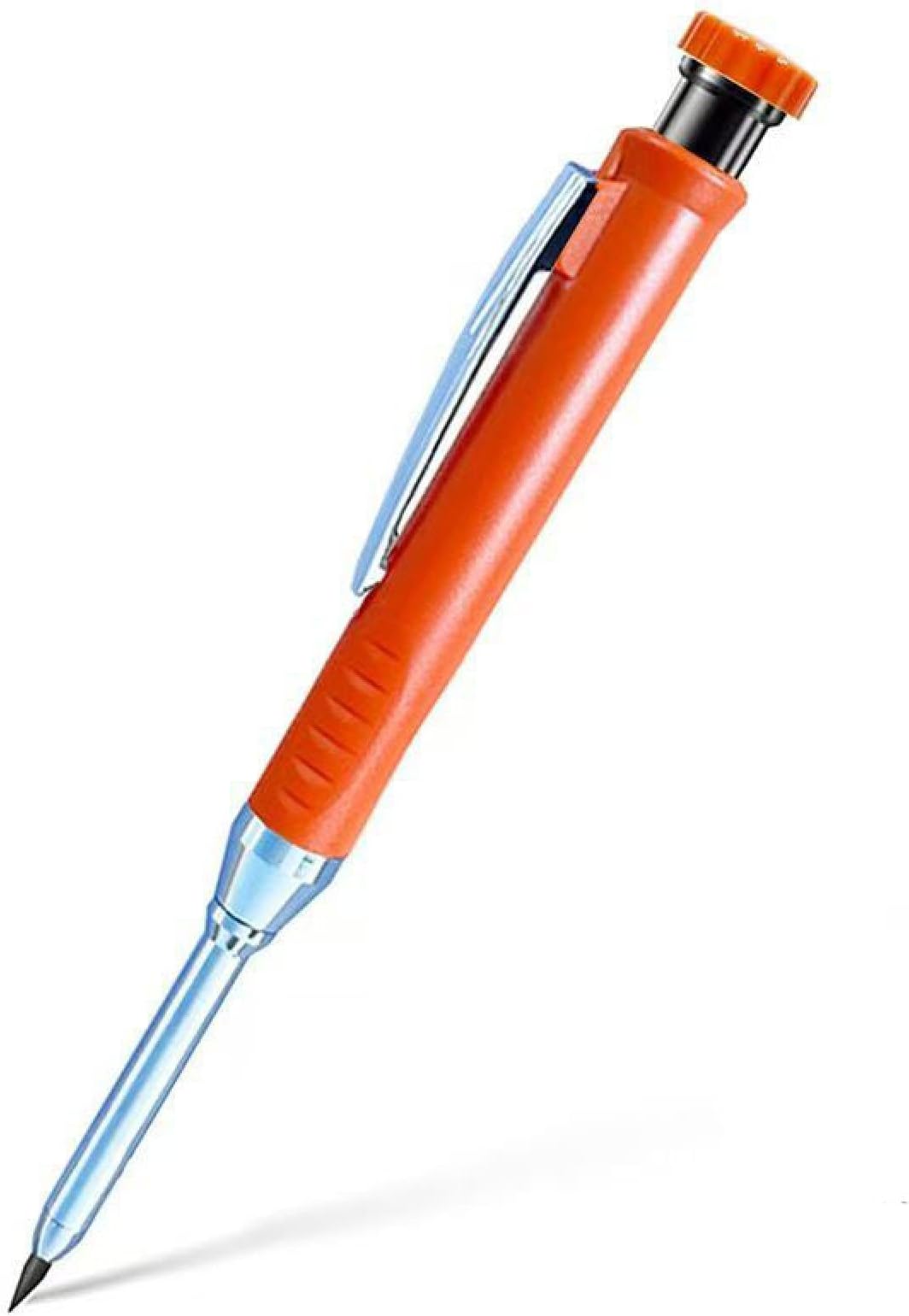 Architectural Mechanical Pencil, 0.1 inches (2.8 mm), For Marking and Marking Tools, For Carpentry, Building, Woodworking, Site Work, Drawing, Sketching, 3 Color Refills, Cap Included, Impact