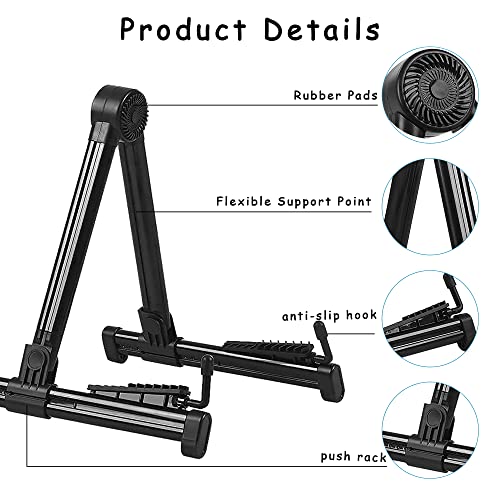 Dantolo Support pour guitare Pliage universel pour guitares classiques, acoustique, électrique et basse, support au sol… - Les Beatles, Paul McCartney, John Lennon, RIngo Starr, George Harrison Dantolo Support pour guitare Pliage universel pour guitares classiques, acoustique, électrique et basse, support au sol… – Image 7